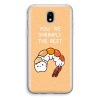 You're Shrimply The Best: Samsung Galaxy J5 (2017) Transparant Hoesje