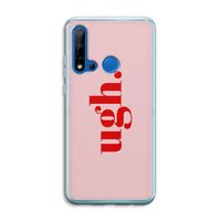 Ugh: Huawei P20 Lite (2019) Transparant Hoesje Ugh: Huawei P20 Lite (2019) Transparant Hoesje