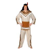 Indianen verkleed kostuum Adahy voor heren 52-54 (L/XL)  - - thumbnail