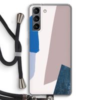Lapis: Samsung Galaxy S21 Transparant Hoesje met koord