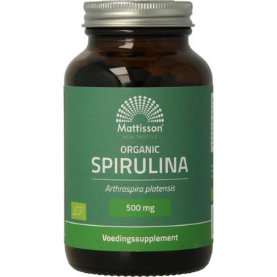 Mattisson Spirulina 500mg bio