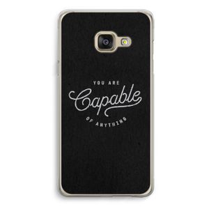 Capable: Samsung A3 (2017) Transparant Hoesje