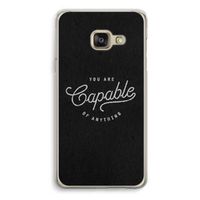 Capable: Samsung A3 (2017) Transparant Hoesje