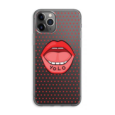 Yolo Denise: iPhone 11 Pro Max Transparant Hoesje