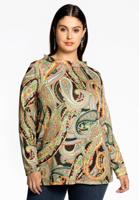 Yoek Shirt A-lijn PAISLEY | Multi | Maat 54/56