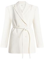 Shona Joy robe courte Amura à boutonnière croisée - Blanc