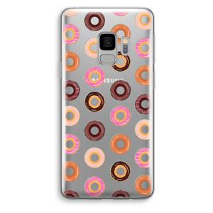 Donuts: Samsung Galaxy S9 Transparant Hoesje