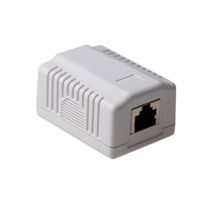 Cat 6 netwerkdoos opbouw 1xRJ45 FA6005 shielded