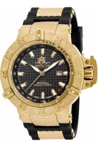 Horlogeband Invicta 80423 (80423.01) Rubber Zwart 16mm