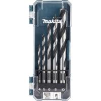 Makita D-72861 Hout-spiraalboorset 4 mm, 5 mm, 6 mm, 8 mm, 10 mm 1 stuk(s)