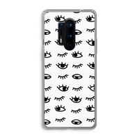 Eye pattern #2: OnePlus 8 Pro Transparant Hoesje
