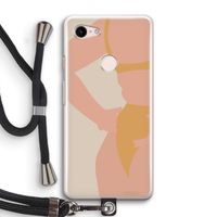 Bikini body: Pixel 3 Transparant Hoesje met koord