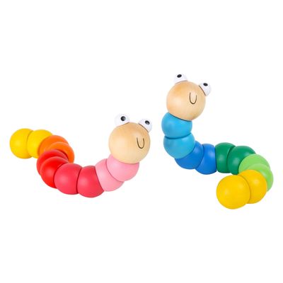 Small Foot houten rups motoriek