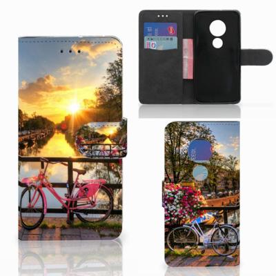 Motorola Moto G7 Play | Flip Cover | Amsterdamse Grachten