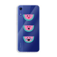 Smiley watermeloen: Honor Play 8A Transparant Hoesje