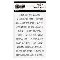Ranger Ink Ranger • dylusions bigger back chat white set 3