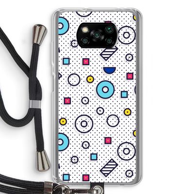 8-bit N°9: Xiaomi Poco X3 NFC Transparant Hoesje met koord