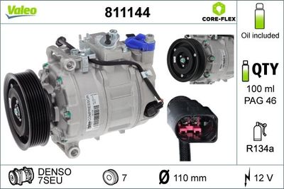 Compressor, airconditioning 811144