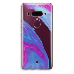 Zweverige regenboog: HTC U12+ Transparant Hoesje