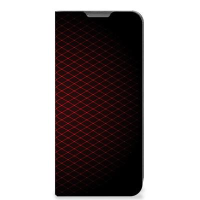 OPPO A77 5G | A57 5G | Hoesje met Magneet | Geruit Rood OPPO A77 5G | A57 5G | Hoesje met Magneet | Geruit Rood