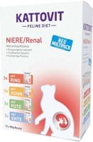 KATTOVIT Feline Diet Niere/Renal - nat kattenvoer - 12 x 85g