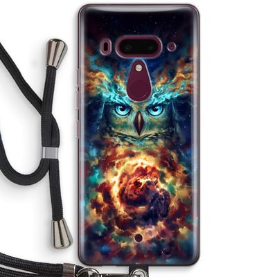 Aurowla: HTC U12+ Transparant Hoesje met koord