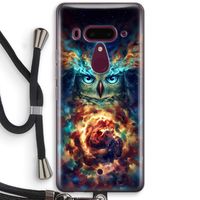 Aurowla: HTC U12+ Transparant Hoesje met koord