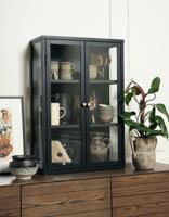 Wandkast Carmel Zwart H90 - W60 cm - Giga Living - thumbnail