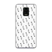 Pluimen: Xiaomi Redmi Note 9 Pro Transparant Hoesje