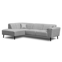 Haluta Hoekbank Almere - 255 x 175 x 72 cm - Grijs - Links