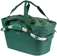 Fietsmand Basil Flair Carry All achtermand met MIK bevestiging 38 x 21 x 27 cm - groen