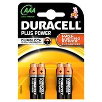 Duracell LR03 AAA batterij 4 stuks - thumbnail