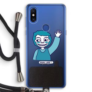 Zwaai: Xiaomi Mi Mix 3 Transparant Hoesje met koord