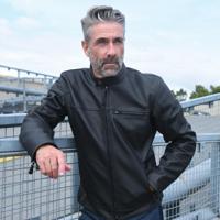 OXFORD Leren jas "walton jacket walton leather black s