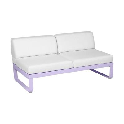 Fermob Bellevie 2-zitsmodule loungebank Marshmallow - Off-White