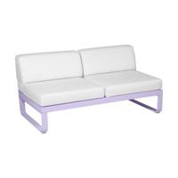 Fermob Bellevie 2-zitsmodule loungebank Marshmallow - Off-White