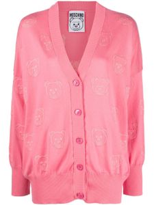 Moschino cardigan Teddy Bear - Rose