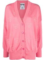 Moschino cardigan Teddy Bear - Rose