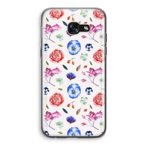 Bloemetjes: Samsung Galaxy A5 (2017) Transparant Hoesje