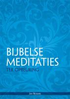 Bijbelse meditaties ter opbeuring (Paperback)