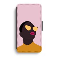 Yellow glasses: iPhone XR Flip Hoesje