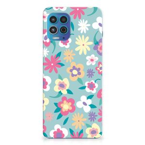 Motorola Moto G100 TPU Case Flower Power