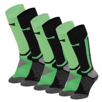 Xtreme Snowboard Sokken 6-pack Multi Green-45/47