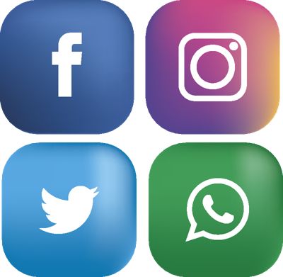 Sociale media onderzetters
