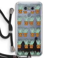 Sansevieria: LG G6 Transparant Hoesje met koord Sansevieria: LG G6 Transparant Hoesje met koord