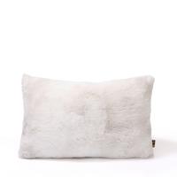 Linde Offwhite Faux Fur Kussen Rechthoekig