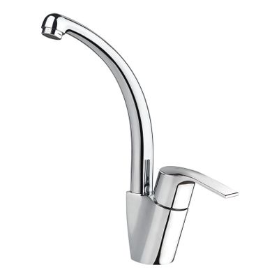 Keukenkraan Tres K | Opbouw | 360° Draaibaar | Mengkraan | 1-hendel | Rond | Chroom