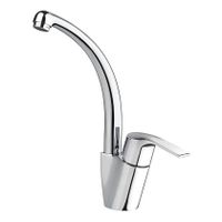 Keukenkraan Tres K | Opbouw | 360° Draaibaar | Mengkraan | 1-hendel | Rond | Chroom
