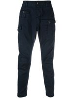 DSQUARED2 pantalon slim à poches cargo - Bleu - thumbnail