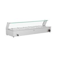 bain marie - 6 GN 1/3 bakken - Royal Catering bain marie - 6 GN 1/3 bakken - Royal Catering